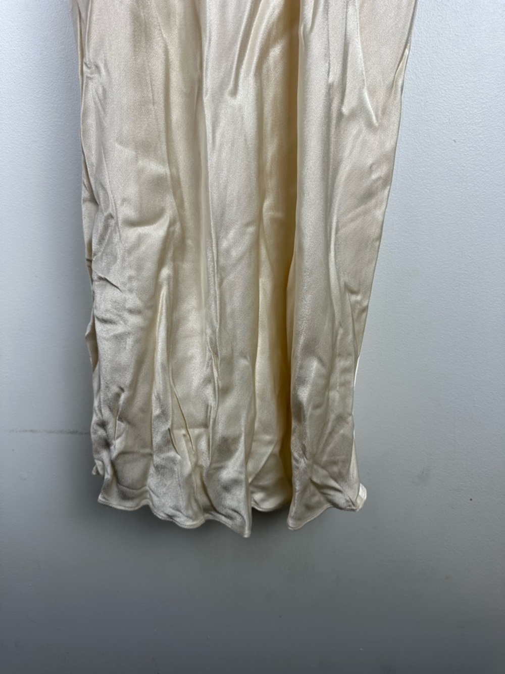 Shona Joy La Lune Bias Cowl Cream Satin Maxi Dress Women’s 8‎ NWT - Picture 10 of 10